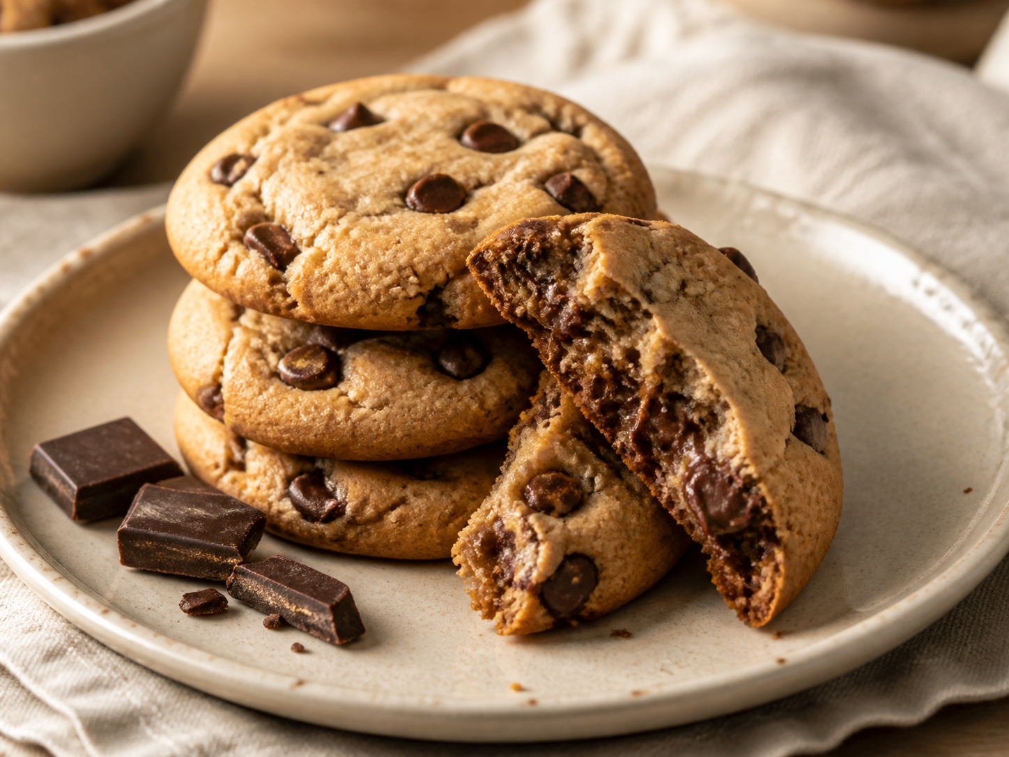 Egg-free chocolate chip cookies